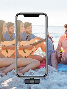 Микрофон беспроводной для смартфона Type-C Орбита OT-SML02